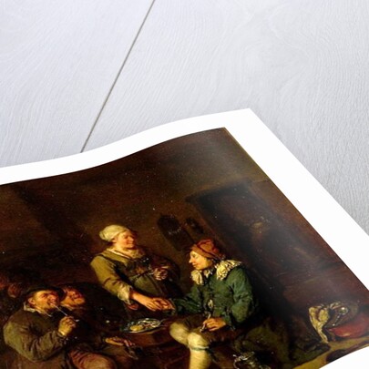 Interior of a Tavern with Smokers by Egbert van the Elder Heemskerck