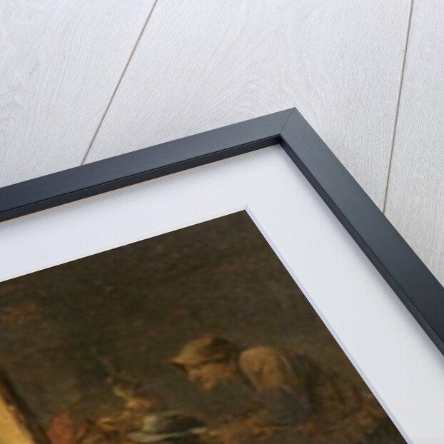 Peasant Smoking in an Interior, c.1650 by David the Younger Teniers