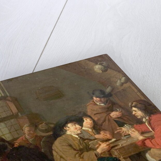 Interior, Card Playing by Peter Jacob Horemans