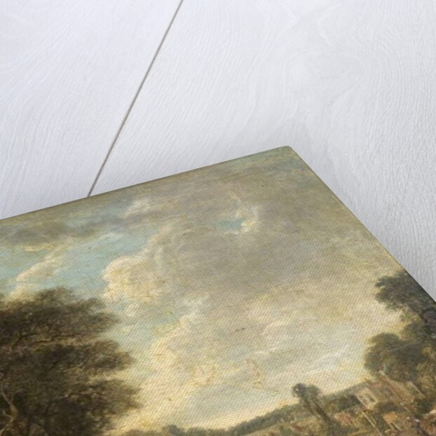 Bayswater Road, London, near the Old Temple Gate, 1806 by Paul Sandby