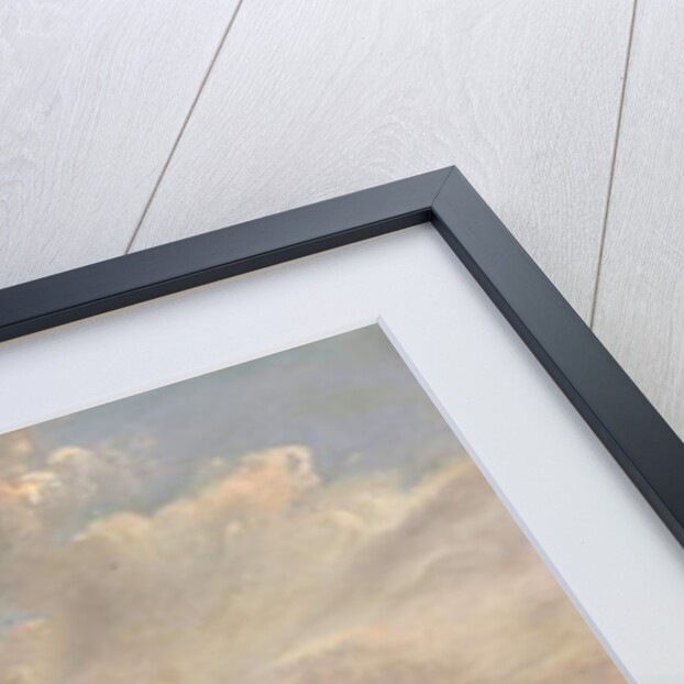 View from the Nottingham Castle Terrace Looking East, c.1845 by John Rawson Walker