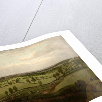 Nottingham Meadows from the Rock Cliff, where Lenton Road turns into Park Valley by Richard Bonington