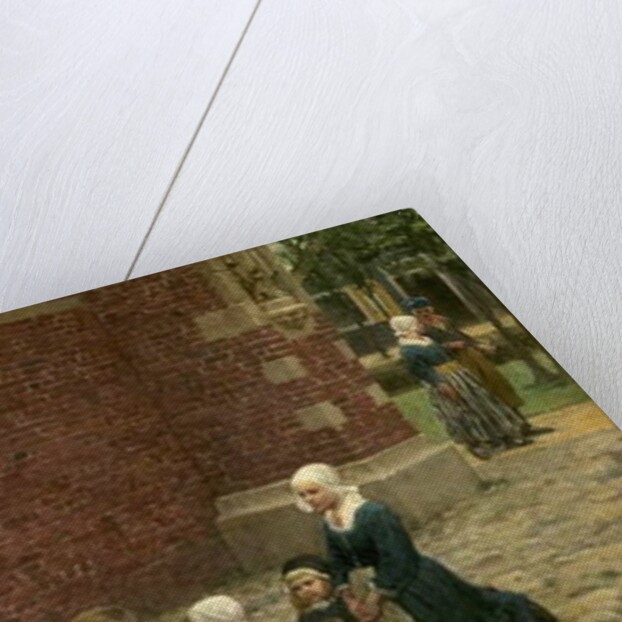 High Mass at a Fishing Village on the Zuyder Zee, Holland, 1876 by George Clausen