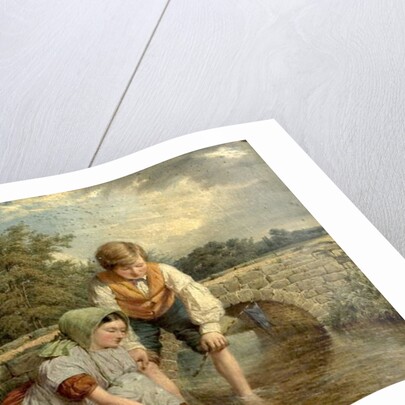 The Launch, 1858 by James T. Hart