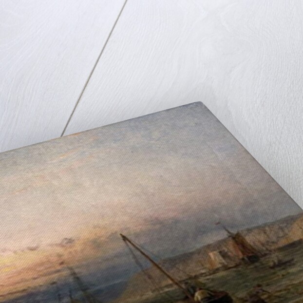 Coast Scene, Sunset, 1852 by Henry Dawson