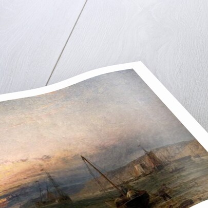 Coast Scene, Sunset, 1852 by Henry Dawson