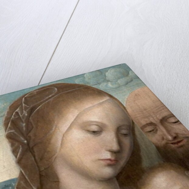 Virgin and Child with St Joseph, 1500-50 by Joos van (follower of) Cleve