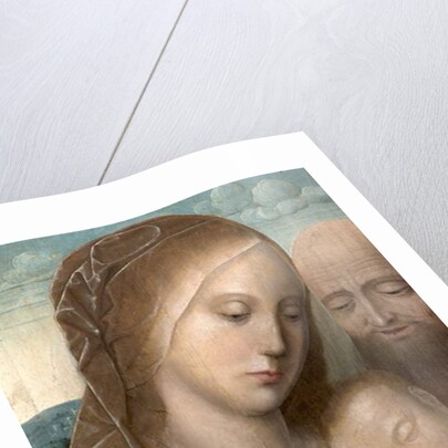 Virgin and Child with St Joseph, 1500-50 by Joos van (follower of) Cleve