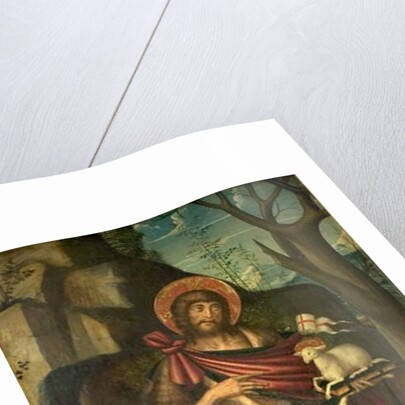 St John the Baptist in the Wilderness, c.1520 by Defendente Ferrari