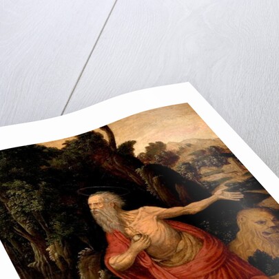 St Jerome by German School