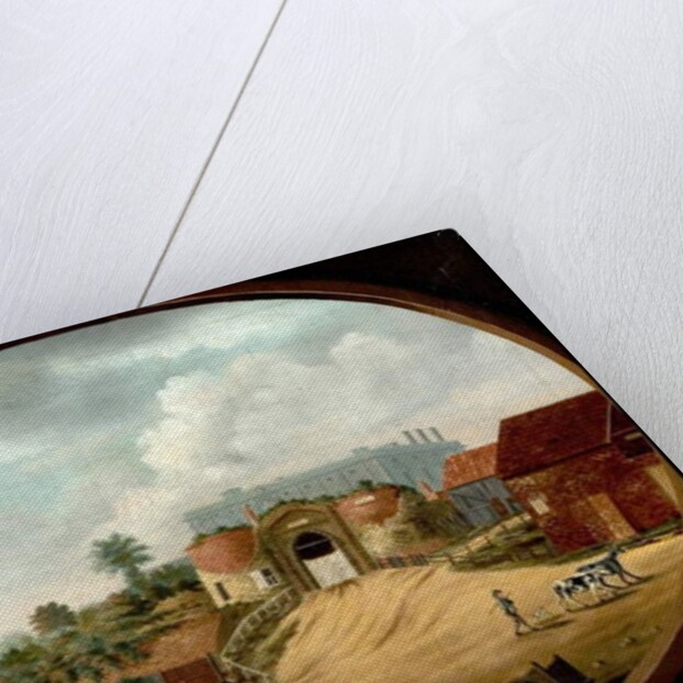 View of the Ancient Gateway and Castle, Nottingham, c.1795 by British School