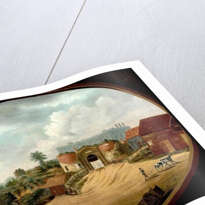 View of the Ancient Gateway and Castle, Nottingham, c.1795 by British School