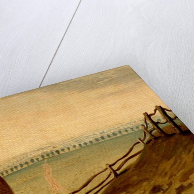 View of the Footpath to Lenton across Nottingham Park, c.1795 by British School