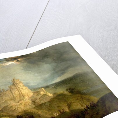 Nottingham Castle, 1847 by Henry Dawson