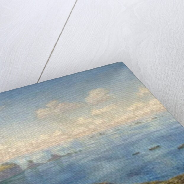 Golden Prospects, St Catherine's Well, Land's End, Cornwall, 1881 by John Brett