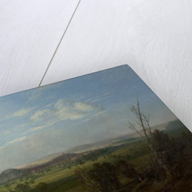 View of Nottingham from Wilford, c.1850 by John Rawson Walker