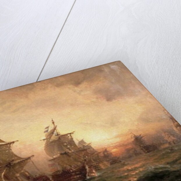 The Evening of Trafalgar, 1890 by Claude T. Stanfield Moore