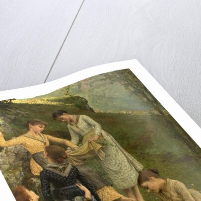 The Flowers of Capri, c.1887 by Filadelfo Simi