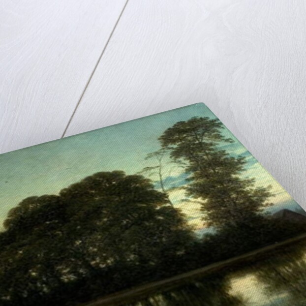 Twilight on the Trent, c.1884 by William Harold Cubley