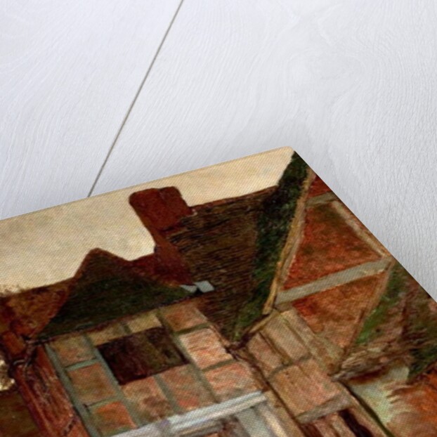 An Old Posting Yard, Surrey, 1885 by Arthur Hawksley