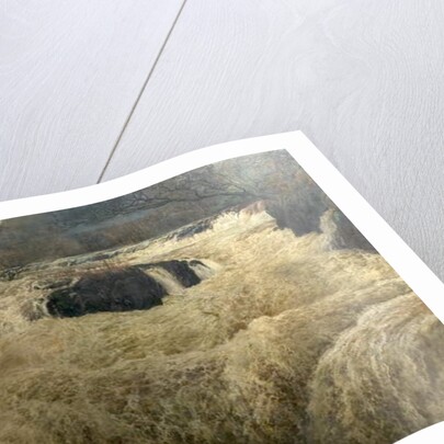 Salmon Leap, Cenarth Falls, Cardiganshire, Wales, 1878 by George Frank Miles