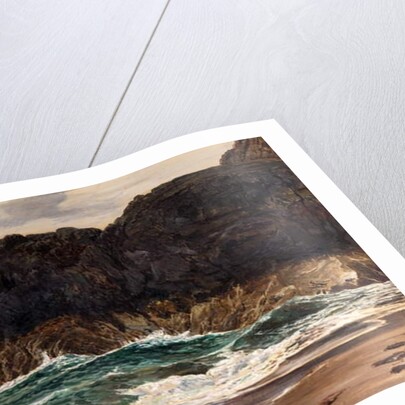 Lighthouse Rock, Llanddwyn, North Wales by Frederick William Hayes