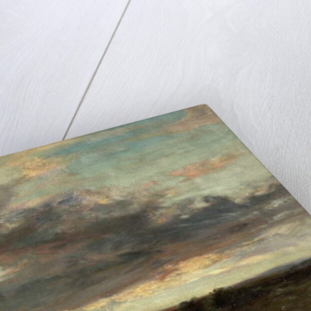 The Argyllshire Moor, Scotland, Sunset, 1907 by John Campbell Mitchell