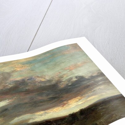 The Argyllshire Moor, Scotland, Sunset, 1907 by John Campbell Mitchell