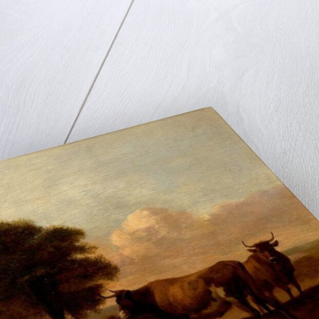 Landscape with Cattle by Adriaen van de Velde