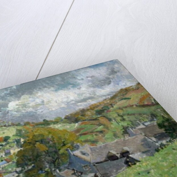 A Gloucestershire Village, 1919 by Louise Pickard