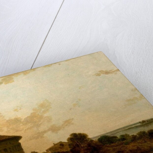 Ruins near Tivoli, Italy by British School