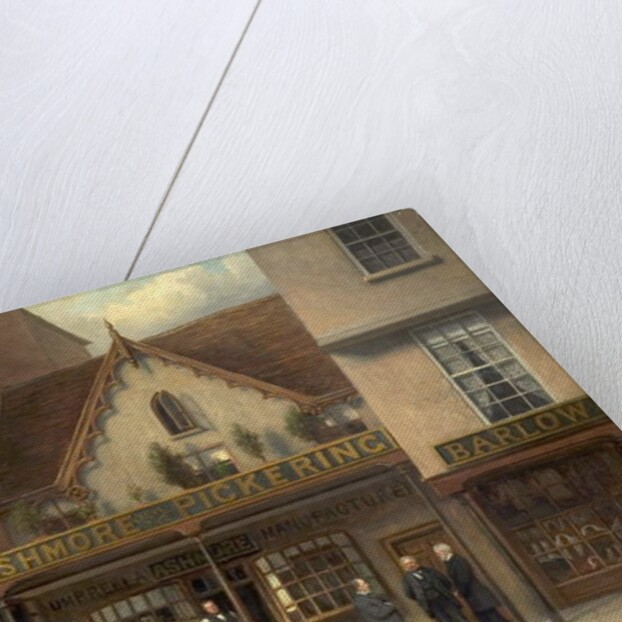 39, Long Row, the Market Place, Nottingham, 1879 by Sylvanus Redgate