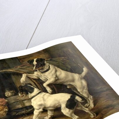 An Anxious Moment, 1895 by Lucy Ann Leavers