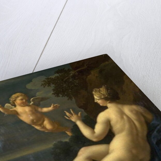 Venus and Cupid, 1709 by Adriaan van der Werff