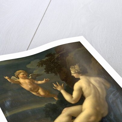 Venus and Cupid, 1709 by Adriaan van der Werff