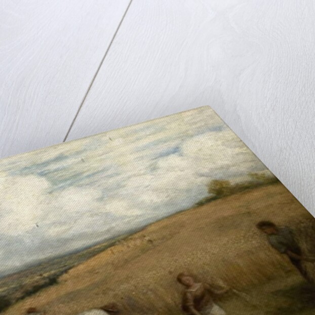 Harvesting, 1857 by John Linnell