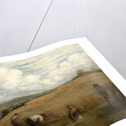 Harvesting, 1857 by John Linnell