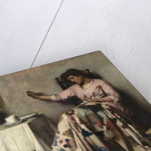 The Patchwork Quilt, 1887 by Lance Calkin