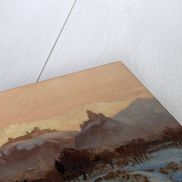 A Winter Scene by Arthur John Black