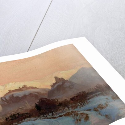 A Winter Scene by Arthur John Black