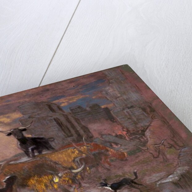 Study for 'Highland Raiders'. c.1918 by William Shackleton