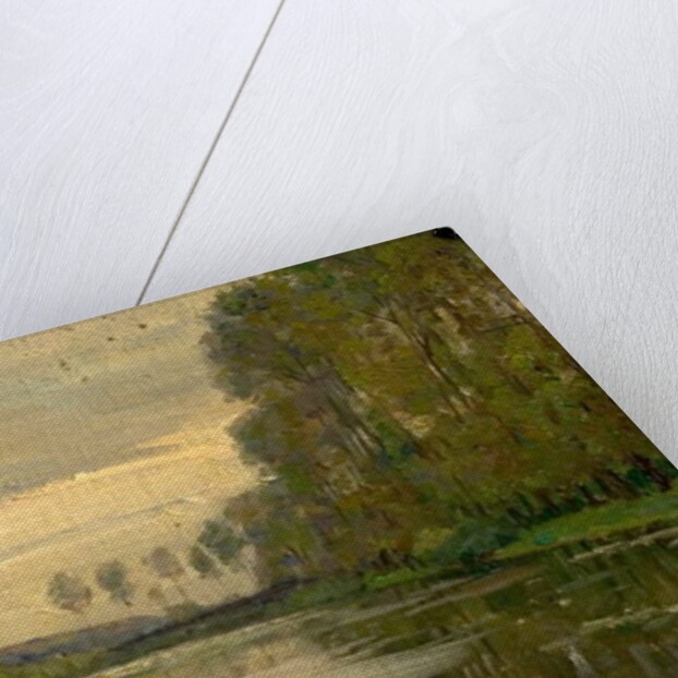 River Scene, the Lower Loire, France by Alexandre-Jacques Chantron