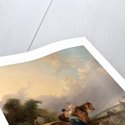 A Gypsy Encampment by William Snr. Shayer