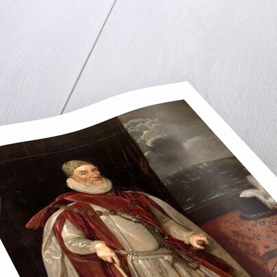 Lord Howard of Effingham, 17th century by Daniel Mytens