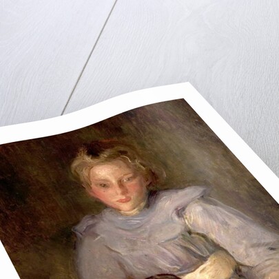 A Girl with a Racquet by Albert de Belleroche