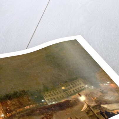 Torchlight Tattoo of Robin Hood Rifles, Nottingham Market Place, 1896 by Claude T. Stanfield Moore