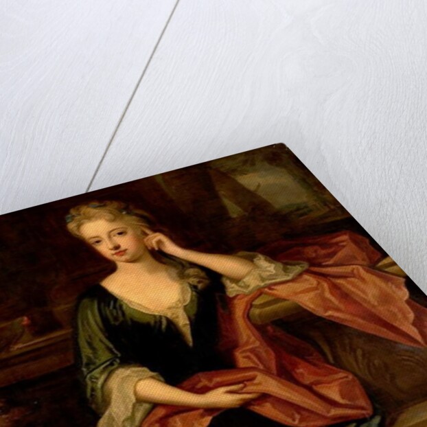 Lady with a Dog and a Parrot, 17th century by Godfrey Kneller