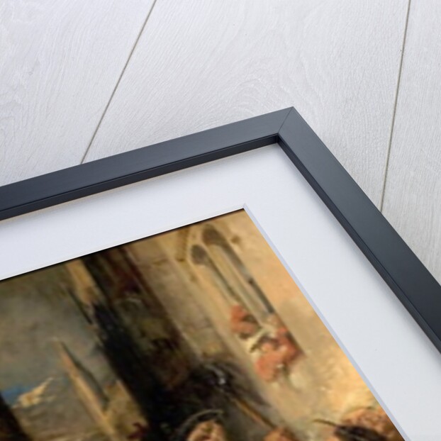 Quentin Durward at Liege, Belgium, 1827-28 by Richard Parkes Bonington