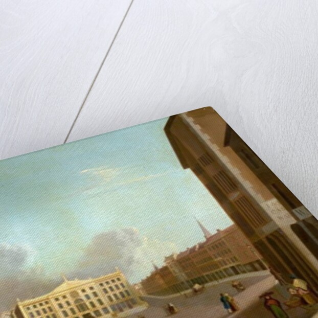 Nottingham Market Place, c.1827 by William Goodacre