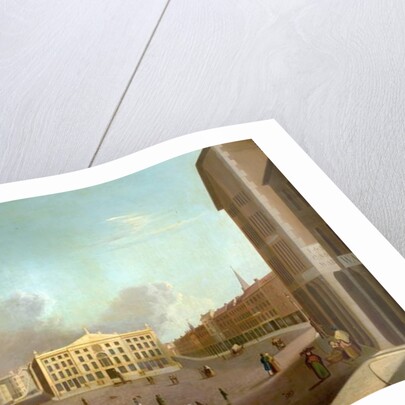 Nottingham Market Place, c.1827 by William Goodacre